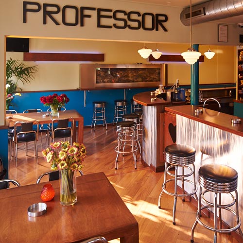 Interieur / De Professor, Coffeeshop Hilversum